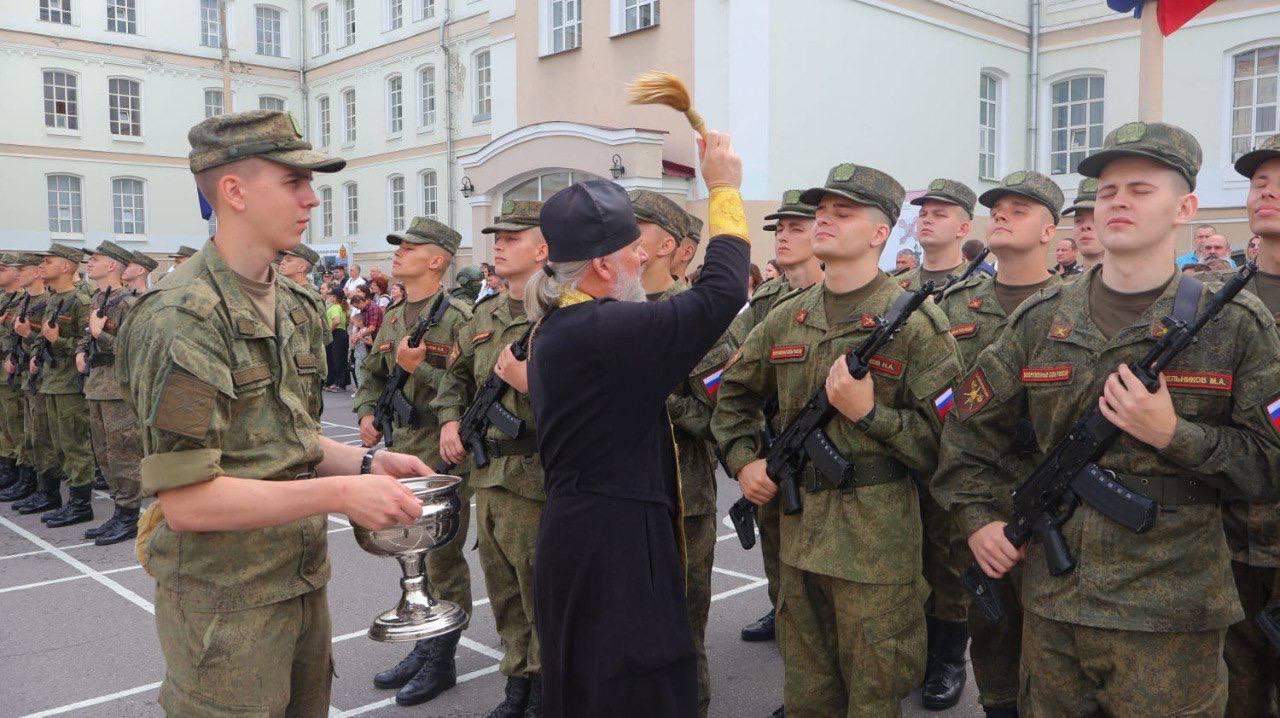 Принятие присяги в Семеновском полку