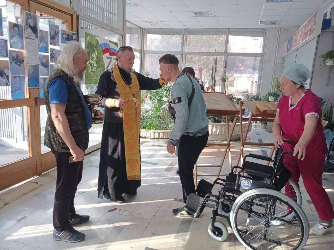 Посещение военного госпиталя имени Н.Н. Бурденко