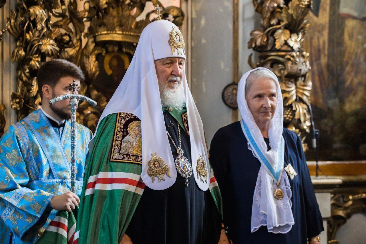 Заведующая канцелярией Донской обители удостоена патриаршей награды ...