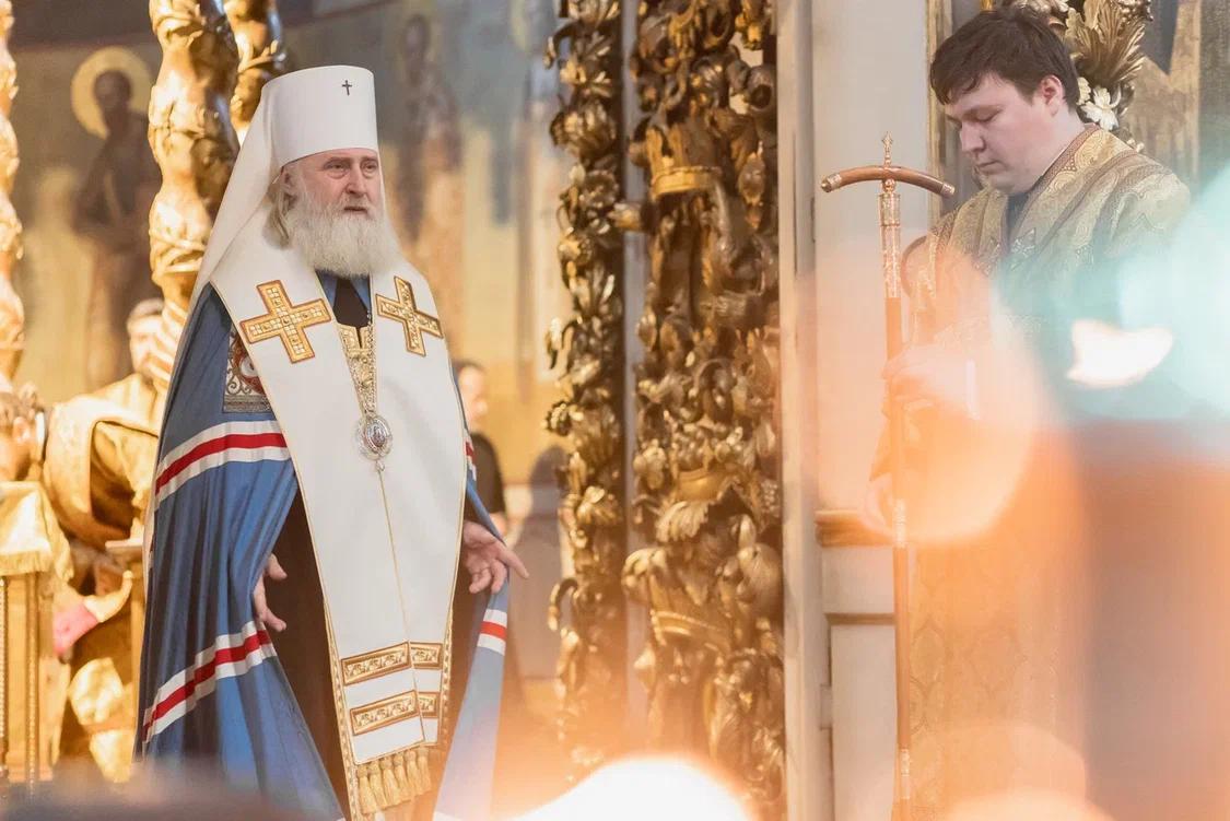 В Донской обители прошли последние воскресные богослужения перед Великим постом
